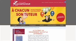 Desktop Screenshot of champagneur.qc.ca